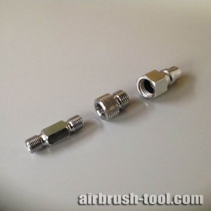 Photo3: Silicon tube hose【S-S】1〜5m + Connection bracket (S-S joint screw, S-L change screw, coupler plug)