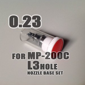 Photo1: L3 HOLE Nozzle base set for MP-200Ｃ