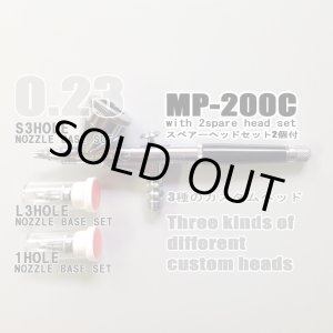 Photo: MP-200C  (S3 HOLE)　with 2spare (L3・1 HOLE）head set　（Simple packaging) 