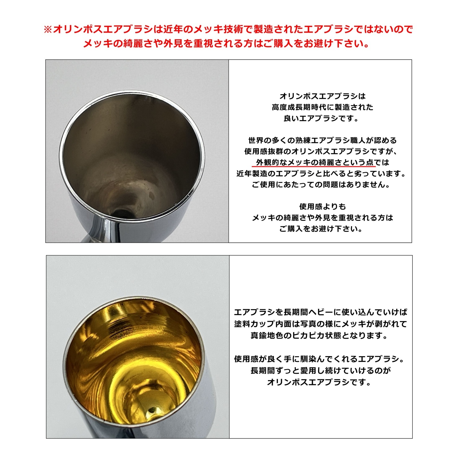 Photo3: 【Reasonable】HP-100D(Latter term model)　(Simple packaging)＜With nozzle mounting driver＞【Special price to compete with Chinese OEM airbrushes】