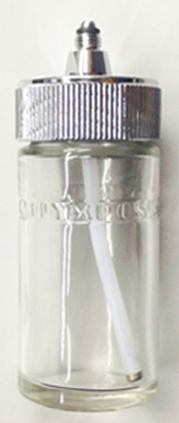 Photo: main cap for　Glass bottle 【80cc】　（Teflon made tube included）
