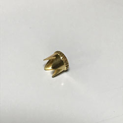 Photo1: Needle cap for HP-101　【crown cap】 【gold】